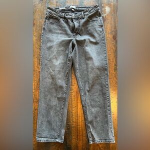 Ava & Viv Women's Charcoal Straight Leg Pants